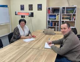 Відбулася робоча зустріч між голова Щастинської РДА-РВА та Старобільської РДА-РВА щодо співпраці з міжнародними партнерами
