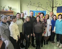 Катерина Безгинська перевірила роботу гуманітарного хабу в м.Ужгород
