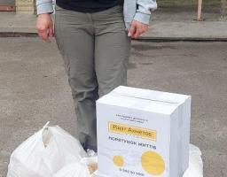 За робочий тиждень з 22.04.24 по 26.04.24 працівниками Координаційного центру допомоги ВПО з Луганської області в Сумській області видано гуманітарної допомоги у вигляді продуктів харчування для 192 ВПО