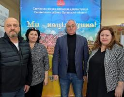  Тетяна Новикова відвідала гуманітарний хаб для ВПО з Луганщини Сватівської міської військової адміністрації в м. Бровари