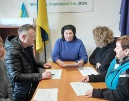 Голова Щастинської РДА Тетяна Новикова перевірила роботу Координаційного центру допомоги ВПО в м.Одеса