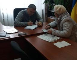 Особистий виїзний прийом громадян керівництвом райдержадміністрації в селі Трьохізбенка