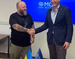 Олексій Харченко обговорив перспективи співпраці із новим головою Представництва МОМ в Україні Робертом Тернером
