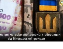 285 тисяч гривень матеріальної допомоги надали нашим оборонцям від Біловодської громади