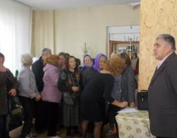 Віддалене робоче місце Старобільського об’єднаного управління пенсійного фонду України в селі Трьохізбенка