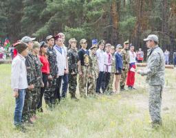 Відкриття районного етапу Всеукраїнської військово-патріотичної гри «Сокіл» («Джура»)