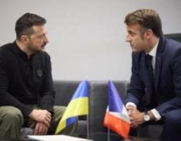 Володимир Зеленський обговорив з Емманюелем Макроном оборонну підтримку України