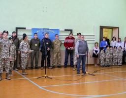 Військово-патріотичні вишколи в Опорному навчальному закладі Новоайдарська школа-гімназія