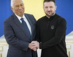 Переговори про вступ до ЄС, посилення ППО та санкцій – результати зустрічі Володимира Зеленського та Антоніу Кошти