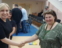 Голова Щастинської районної державної адміністрації – начальник Щастинської районної військової адміністрації Тетяна Новикова прийняла участь у конференції в Дніпрі