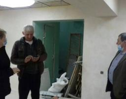 В будівлі Опорного навчального закладу Новоайдарська школа-гімназія проводяться ремонтні роботи для створення інклюзивно-ресурсного простору