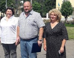 В Щасті відзначили День Конституції України та День молоді