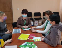 Зустріч з співробітниками відділення АТ «Ощадбанк»