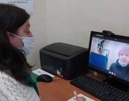 «Проведено он-лайн прийом громадян села Трьохізбенка у режимі Skype-зв’язку»