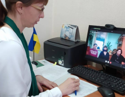 Онлайн-зустріч з трудовим колективом Новоайдарської обласної санаторної школи