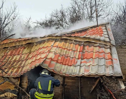 13.03.2021р. о 05:25 на пункт зв'язку підрозділу ДПРЧ 32 надійшло повідомлення про загорання будинку, в дачному кооперативі "Зелена поляна"