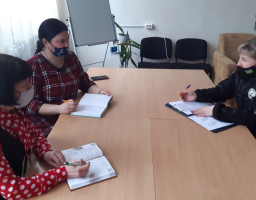 Щастинські поліцейські провели нараду з освітянами, службою у справах дітей та соцпрацівниками 