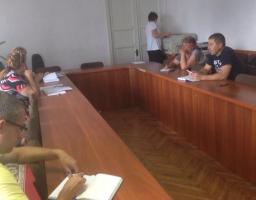 Засідання координаційної ради з питань проведення Дня молоді на  території Новоайдарського району 