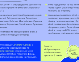 Проєкт «Освітній Суп» запрошує на безкоштовне додаткове онлайн навчання
