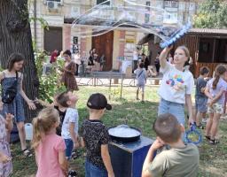 В ХАБІ міста Сум був проведений захід  для дітей та дорослих з Луганщини