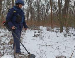 Піротехніками в області виявлено та вилучено 42 артилерійських снаряди