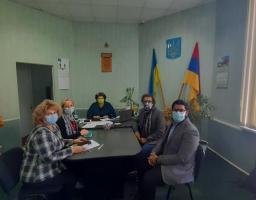 Зустріч керівництва району з представниками Міжнародного Комітету Червоного Хреста (МКЧХ)