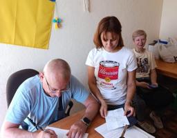 В відділі з питань ветеранської політики Щастинської районної державної адміністрації можна отримати супровід в оформленні грошової допомоги військовослужбовцям та членам їх сімей