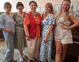Працівниці Щастинської районної державної адміністрації відвідали захід з підтримки ментального здоров'я "Особистий простір", присвячений питанню збереження особистого простору