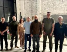 Артем Лисогор представив начальника Красноріченської військової адміністрації