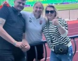 У 101-й день народження «Зорі» Артем Лисогор відвідав поєдинок луганців з «Поліссям»