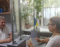 Перший заступник голови Щастинської райдержадміністрації провів виїздний прийом в м.Хмельницький